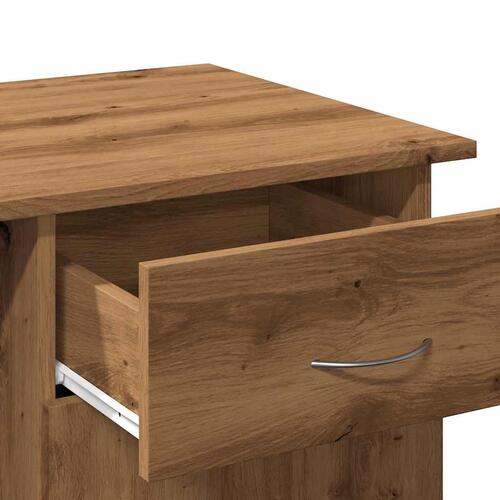 Skrivebord 100x50x76 cm konstrueret træ kunsteg