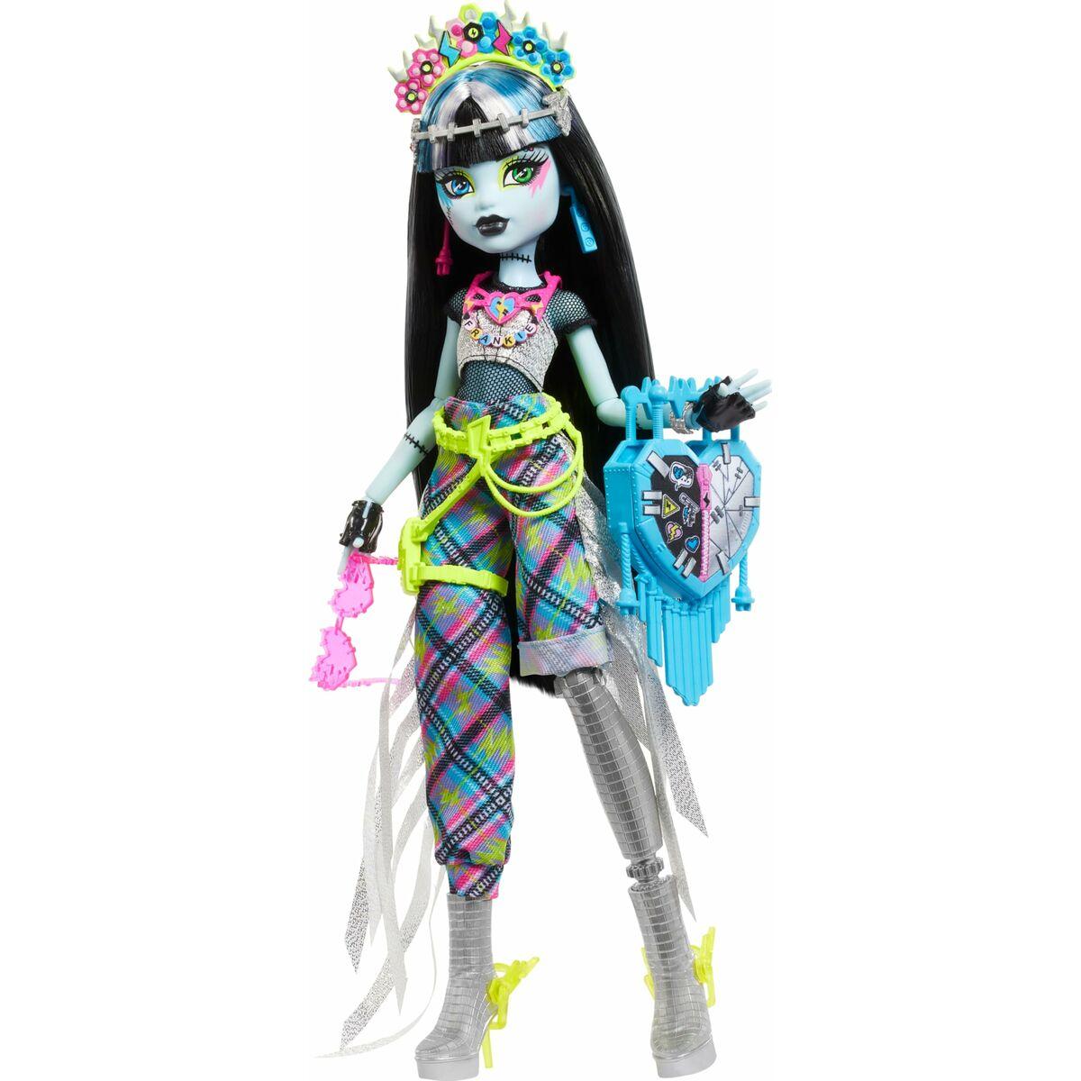 Monster High dukke - Frankie Stein med tilbehør billede