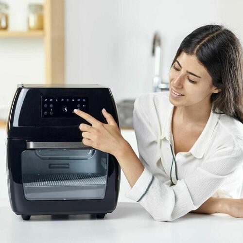 Airfryer Black & Decker Sort 1700 W (OUTLET B)