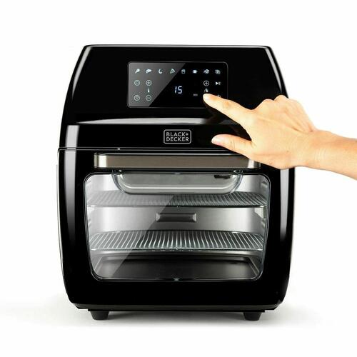 Airfryer Black & Decker Sort 1700 W (OUTLET B)