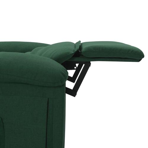 Massagestol stof mørkegrøn
