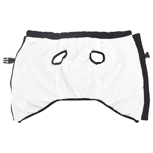 Hundefrakke med sele Vandtæt Reflekterende marineblå 3XL