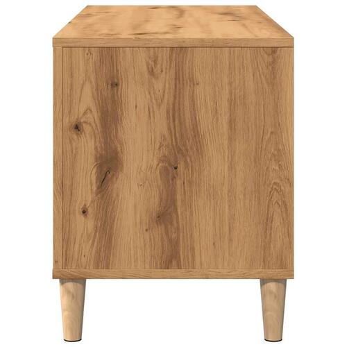 Vinylskab 100x38x48 cm konstrueret træ kunsteg