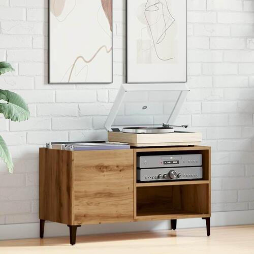 Vinylskab 84,5x38x48 cm konstrueret træ kunsteg