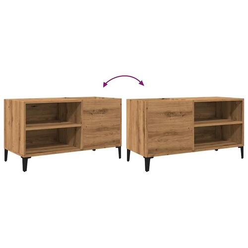 Vinylskab 84,5x38x48 cm konstrueret træ kunsteg