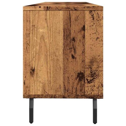 Tv-bord 150x30x44,5 cm konstrueret træ antikt trælook