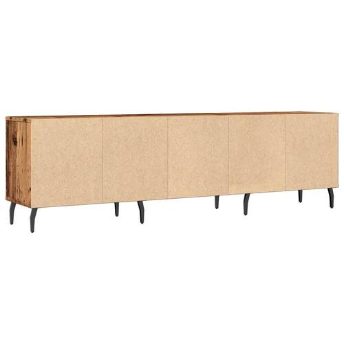 Tv-bord 150x30x44,5 cm konstrueret træ antikt trælook