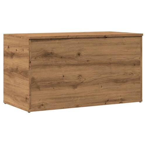 Opbevaringskasse 84x42x46 cm konstrueret træ kunsteg
