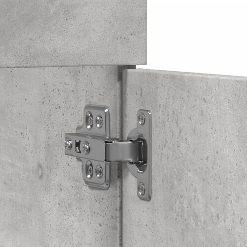 Underskab til håndvask 90x38,5x46 cm konstrueret træ betongrå