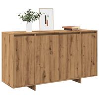 Skænk 135x41x75 cm konstrueret træ kunsteg