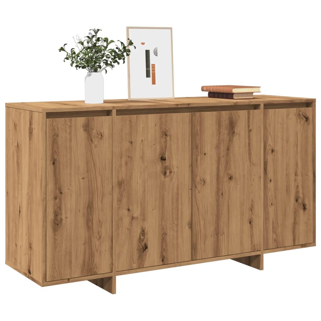 Skænk 135x41x75 cm konstrueret træ kunsteg