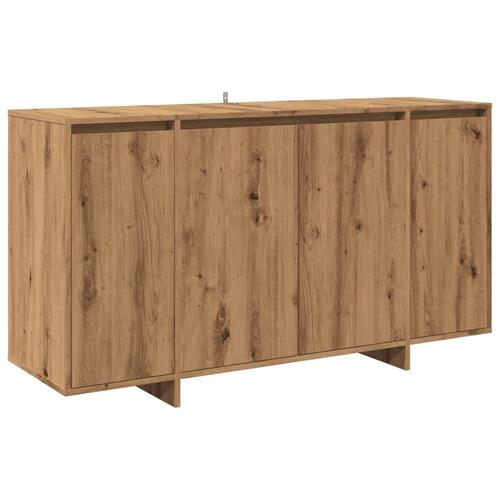 Skænk 135x41x75 cm konstrueret træ kunsteg