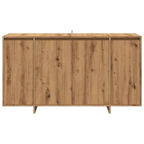 Skænk 135x41x75 cm konstrueret træ kunsteg