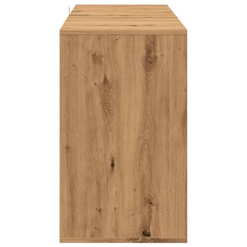 Skænk 135x41x75 cm konstrueret træ kunsteg