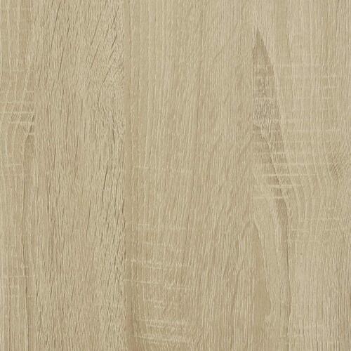 Bogreol 60x30x114 cm konstrueret træ sonoma-eg
