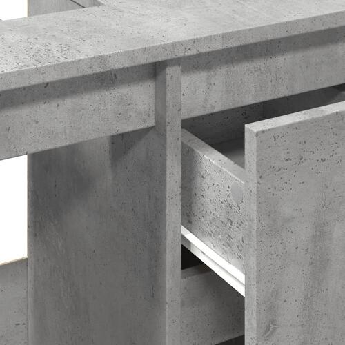 Underskab til vask 65x33x60 cm konstrueret træ betongrå