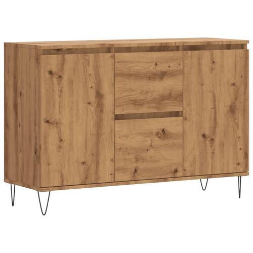 Skænk 104x35x70 cm konstrueret træ kunsteg