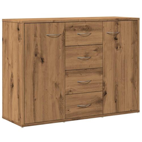 Skænk 88x30x64 cm konstrueret træ kunsteg