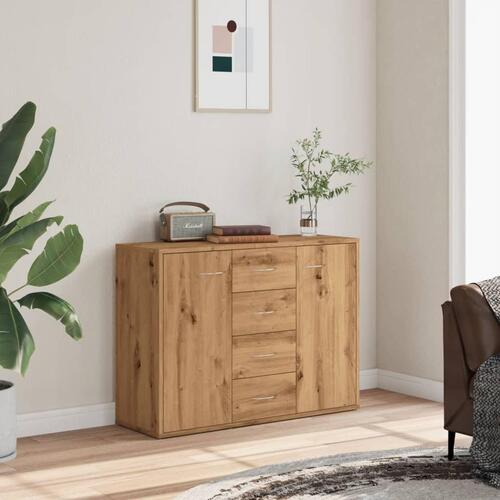 Skænk 88x30x64 cm konstrueret træ kunsteg