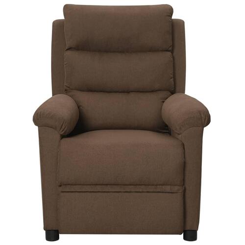 Massagestol stof brun