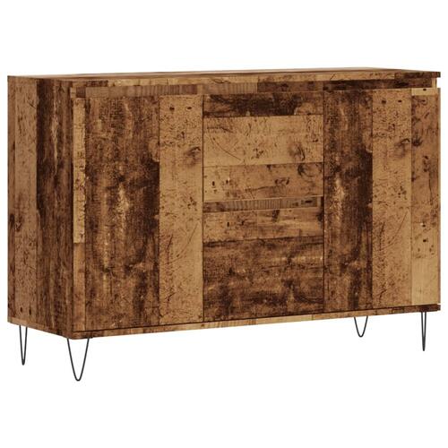Skænk 104x35x70 cm konstrueret træ gammelt trælook