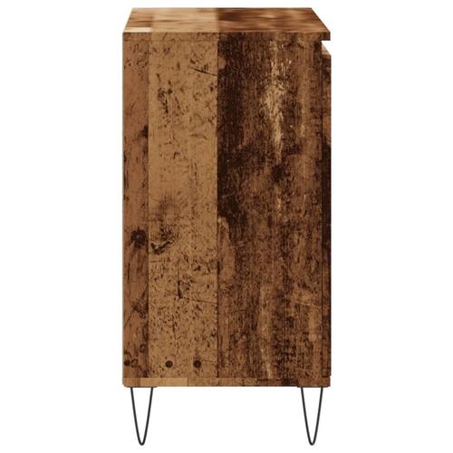 Skænk 104x35x70 cm konstrueret træ gammelt trælook
