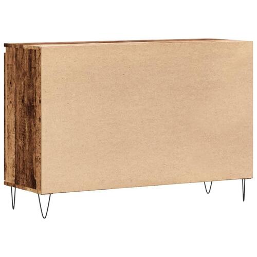 Skænk 104x35x70 cm konstrueret træ gammelt trælook