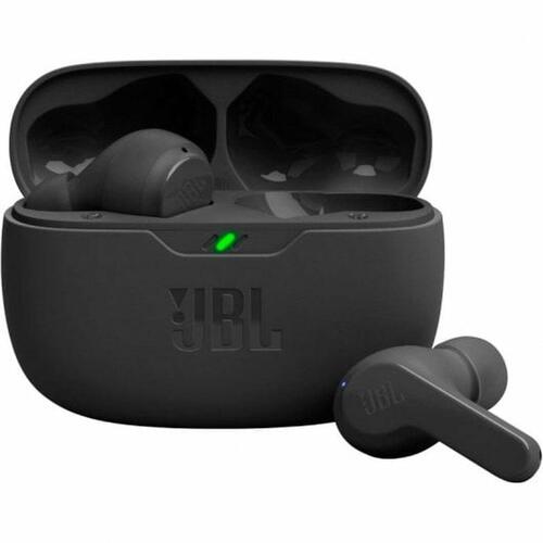 Bluetooth-hovedtelefoner JBL WAVE BEAM BLACK Sort