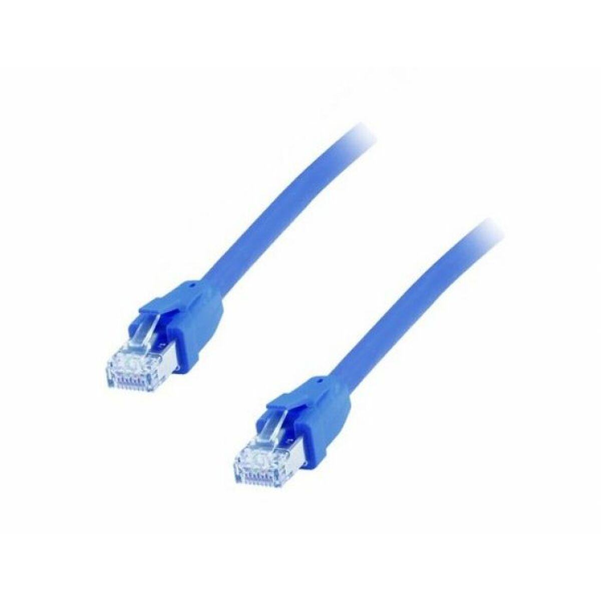 Equip Cat6 UTP netværkskabel - blå, 50 cm (RJ45)