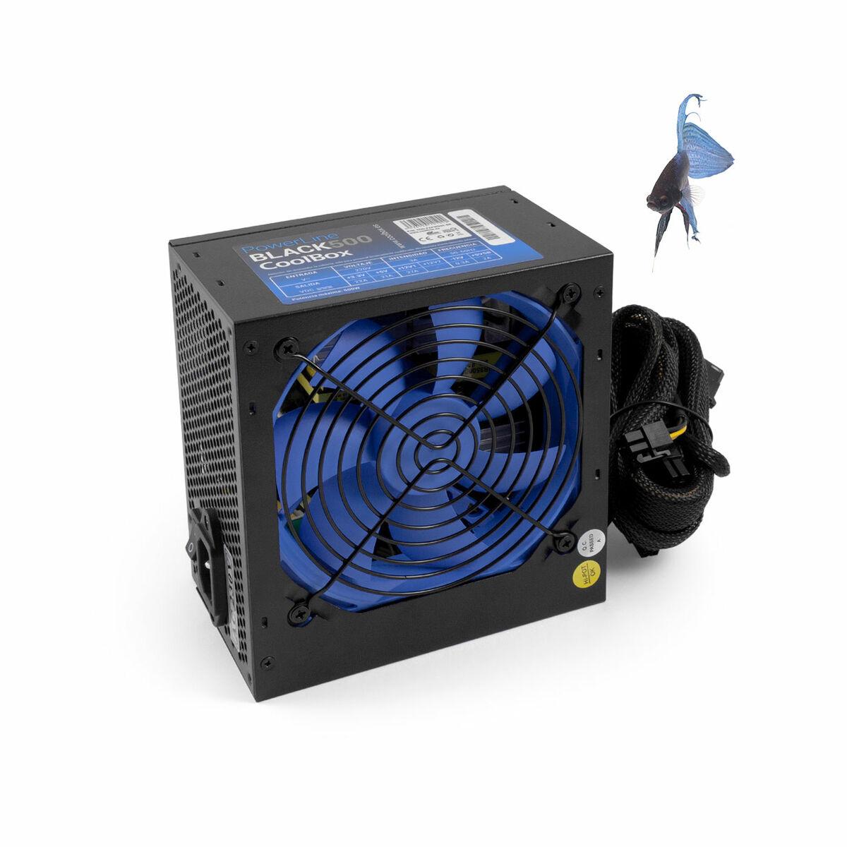 Strømforsyning CoolBox Powerline Black 500 500W ATX 500 W