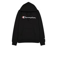 Hættetrøje til Mænd Champion HOODED SWEATSHIRT 220253 NBK Sort M