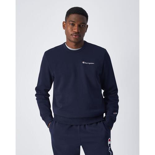 Sweaters uden Hætte til Mænd Champion CREWNECK SWEATSHIRT 220259 NNY Marineblå M