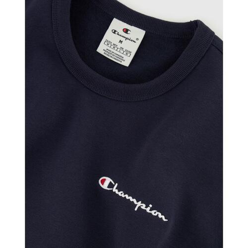 Sweaters uden Hætte til Mænd Champion CREWNECK SWEATSHIRT 220259 NNY Marineblå M