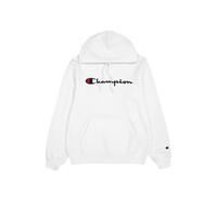Hættetrøje til Mænd Champion HOODED SWEATSHIRT 220253 WHT Hvid M