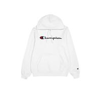 Hættetrøje til Mænd Champion HOODED SWEATSHIRT 220253 WHT Hvid L