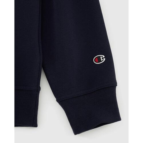 Hættetrøje til Mænd Champion HOODED SWEATSHIRT 220258 NBK Sort L