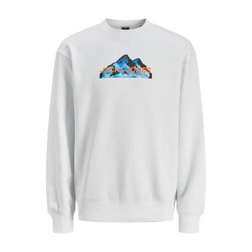 Sweaters uden Hætte til Mænd Jack & Jones SWEAT CREW NECK 12262094 Hvid L