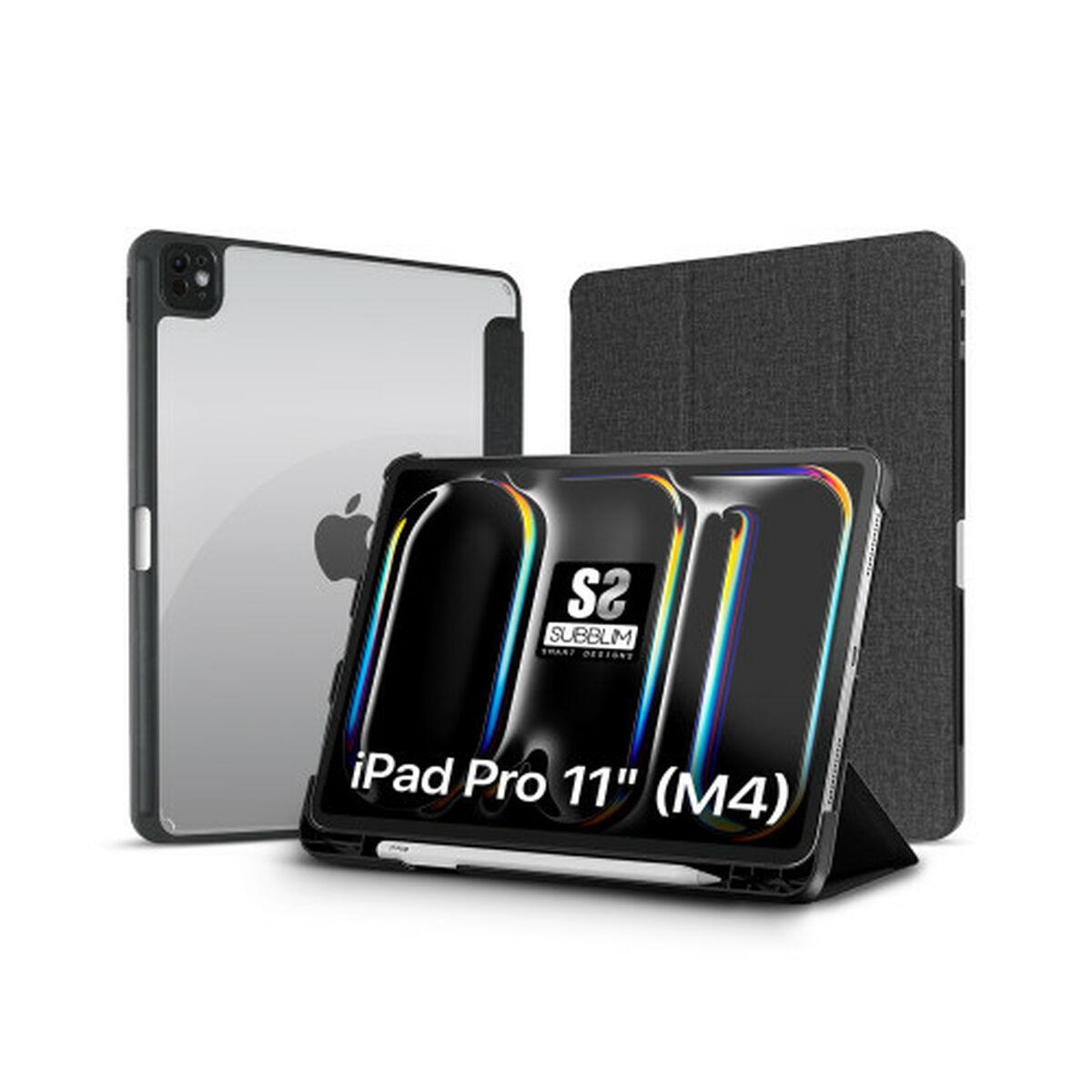 Subblim tablet cover til iPad Pro 11" (M4) / iPad Air 10,9" - Sort