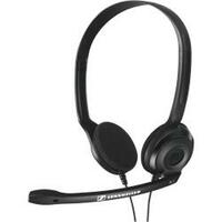 Hovedtelefoner med mikrofon Sennheiser Pc 3 Chat Sort