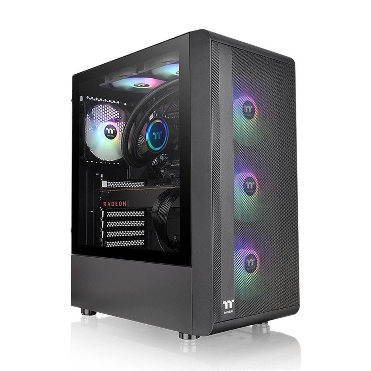 ATX Semi-tårn kasse THERMALTAKE S200 TG ARGB Sort