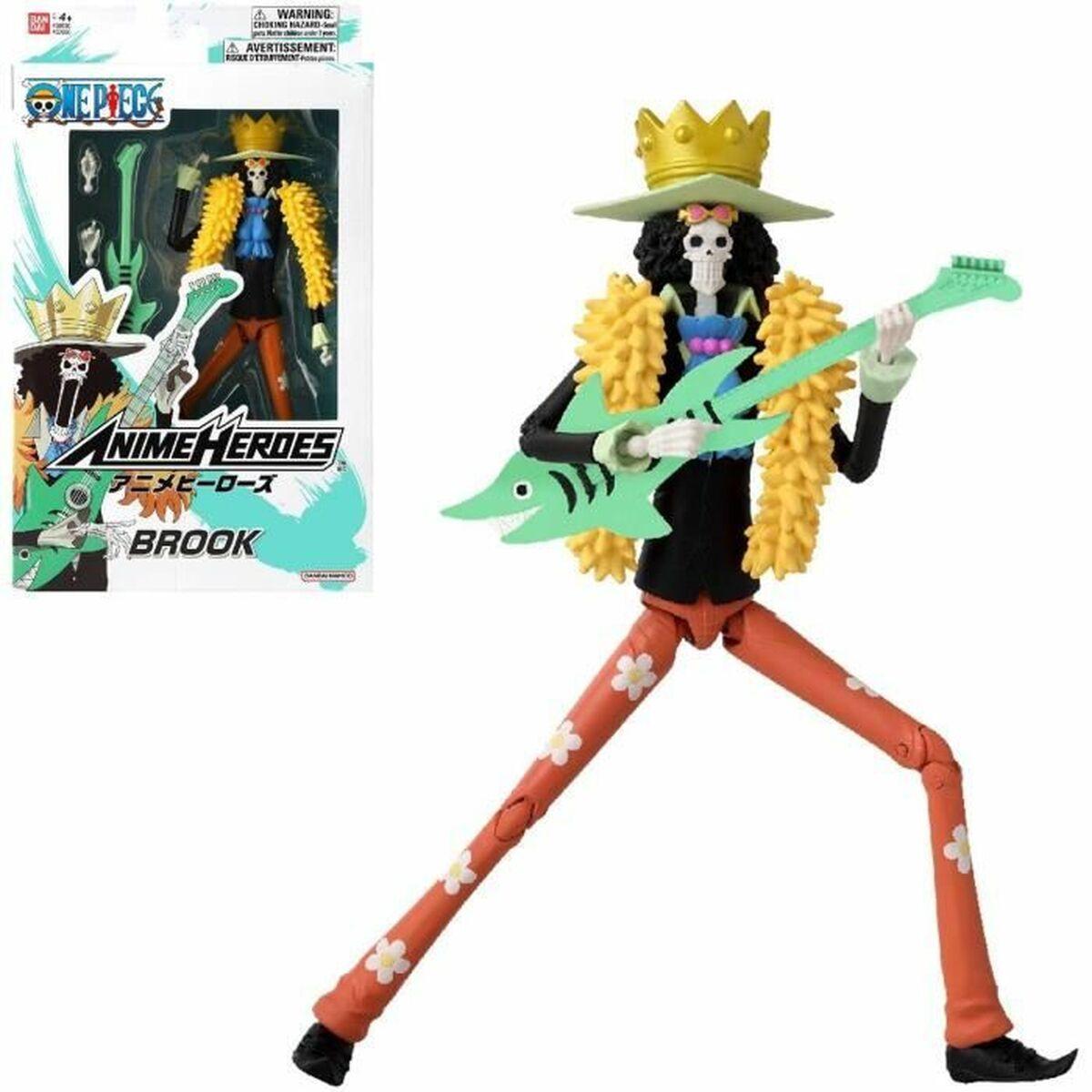 Bandai Anime Heroes - One Piece actionfigur: Brook (1 del)