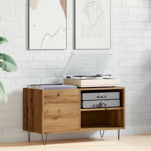 Vinylskab 84,5x38x48 cm konstrueret træ kunsteg