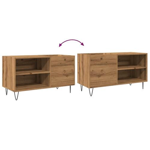 Vinylskab 84,5x38x48 cm konstrueret træ kunsteg