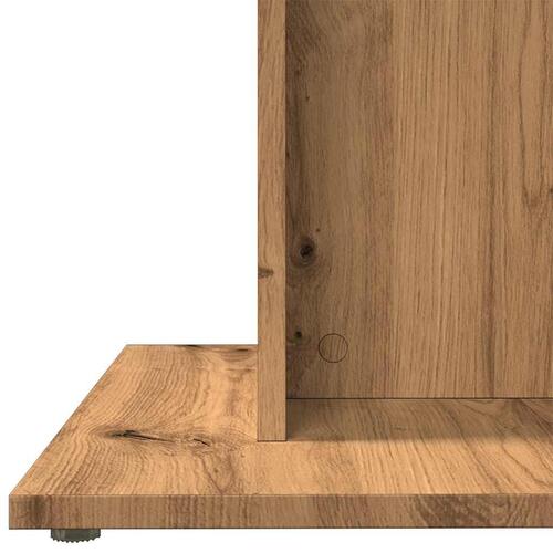 Spisebord 80x80x75 cm konstrueret træ kunsteg