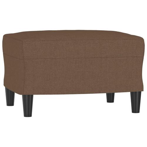 Fodskammel 60x50x41 cm stof brun