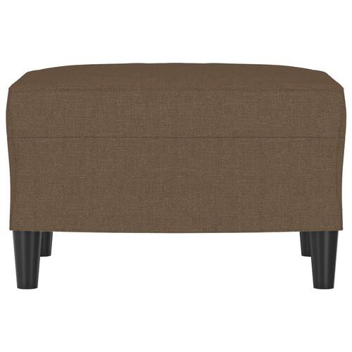 Fodskammel 60x50x41 cm stof brun