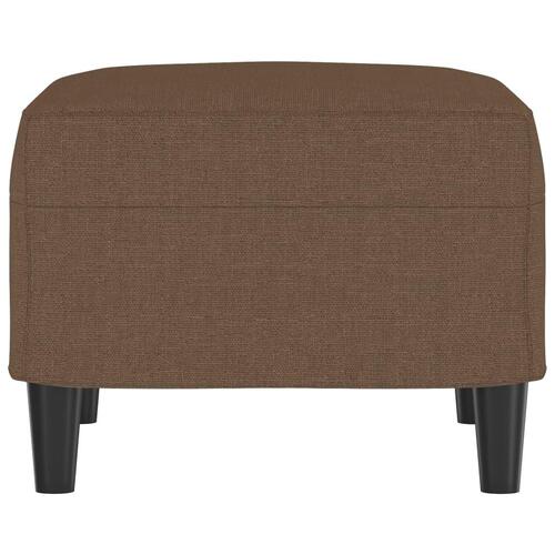 Fodskammel 60x50x41 cm stof brun