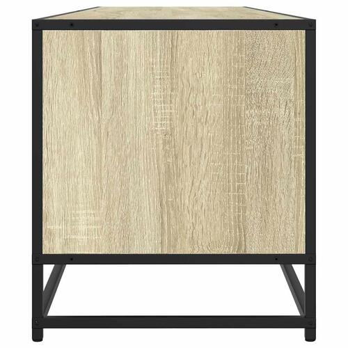 Tv-bord 180,5x40x46 cm konstrueret træ sonoma-eg
