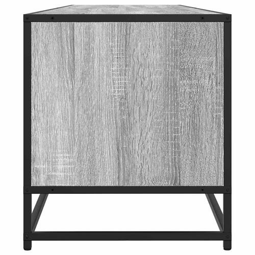 Tv-skab 180,5x40x46 cm konstrueret træ grå sonoma-eg