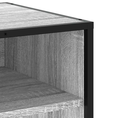 Tv-skab 180,5x40x46 cm konstrueret træ grå sonoma-eg